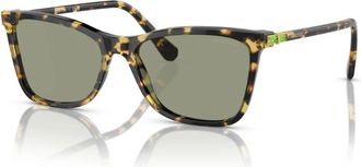 Swarovski Zonnebril - Dames - Zonnebrillen - Bruin - 55 MM - Accessoires
