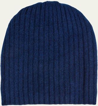 Portolano 4-Ply Cashmere Slouch Beanie Hat