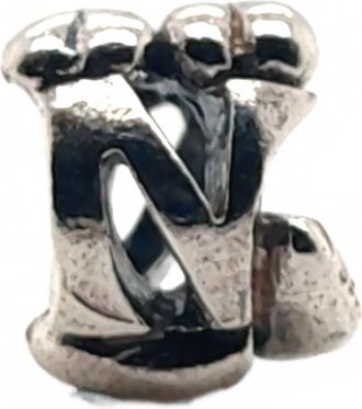 Trollbeads Womens Letter Bead N Bead In Silver