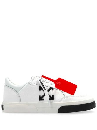 Off-white Vulkanisierte Sneakers in gebrochenem Wei&szlig;