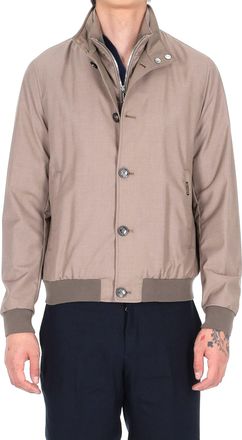 Moorer Bernie-Pum Stretch Technical Bomber Jacket