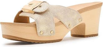 Dr. Scholls Original Max Too Womens Wedge Shoes Champagnebeige : 11 M, Leather