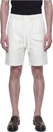STUDIO NICHOLSON Casual Shorts - Heren - Korte Broeken - Wit - L - Korte Broeken