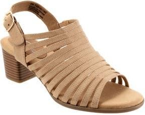Trotters Midge Slingback Sandal in Beige Suede at Nordstrom Rack, Size 10.5