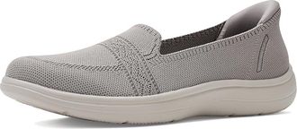 Skechers Hands Free Slip-Ins On-The-Go Flex Radiant - Sloane Womens Dress Flat Shoes Dark Taupe : 5.5 B - Medium, Synthetic