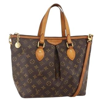 Louis Vuitton Pre-owned Shoulder Bags, female, Brown, Size: ONE SIZE Pre-owned Monogram Canvas Tote Bag