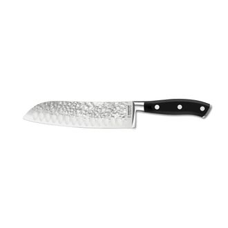 Sabatier Trompette Cuchillo santoku 18 cm con protecci&oacute;n Negro