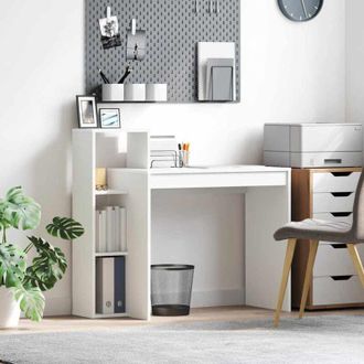 vidaXL Escritorio Blanco 100 X 40 X 90 Cm Madera Contrachapada Vidaxl