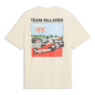Puma x McLAREN RACING Graphic T-Shirt Alpine Snow 637874-06