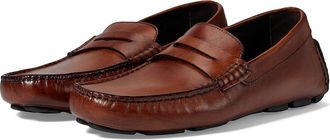 Johnston & Murphy Dayton Penny Loafer Mens Shoes Brown : 11.5 M, Leather