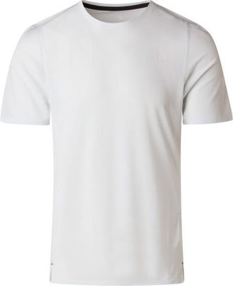 The North Face Summit High Trail S/S Laufshirt f&uuml;r Herren | wei&szlig;/grau