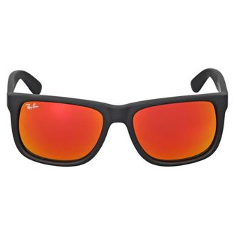 Ray-Ban Justin Color Mix Red Mirror Lens Sunglasses RB4165 622/6Q 54