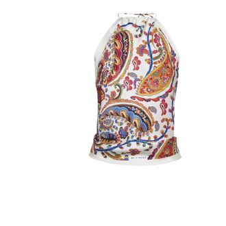 Etro Donna, Top, Multicolore, Taglia unica, new