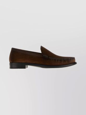 Prada suede loafers for casual occasions
