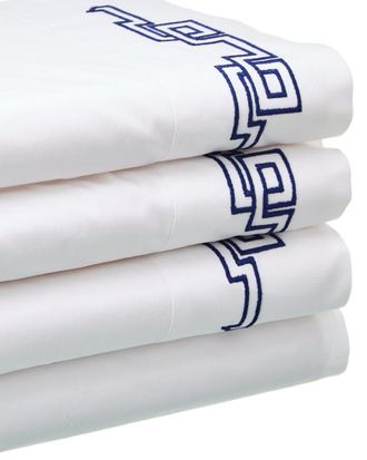 Dea Sinfonia Toscana Greek Embroidered Sheet Set