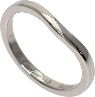 Cartier Platinum 950 Band Ring (Pre-Owned)