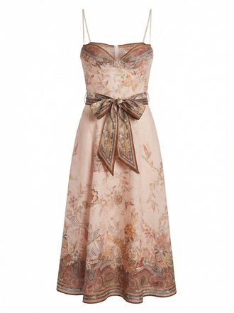 Zimmermann Alchemy Structured Midi Dress