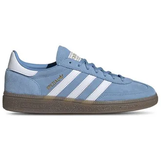 adidas Womens Originals Handball Spezial - Shoes Footwear White/Light Blue/Gum5 Size 10.0