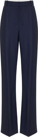 Elisabetta Franchi Mujer, Pantalones, Azul, Talla: S