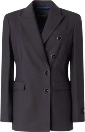 Pinko Pinko, Jassen, Dames, Blauw, L, Pinko Jassen
