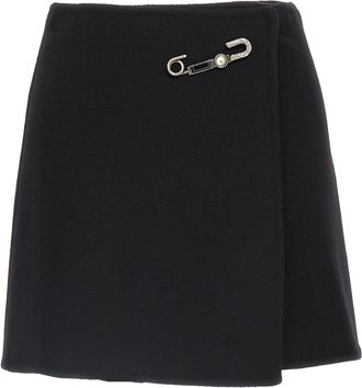 Ermanno Scervino Jewel Pin Skirt