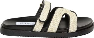 Steve Madden Missile-E Sandal NAT/BLK