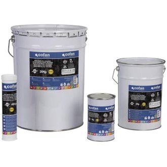 cofan Grasa Negra Litio+molibdeno Envase 5 Kg, Excelente Relaci&oacute;n Calidad Y Rendimiento. Apta Para Mecanismos De Cobre Y Sus Aleaciones. Excelente Bombeabil