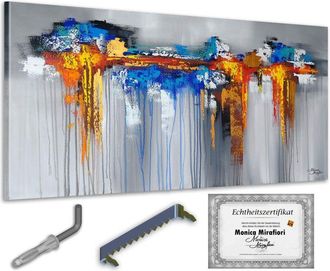 OEM Monica Mirafiori 100 % Pintado A Mano Cuadro Mirage 140 X 70 Cm Cuadro Pintado A Mano Pintura Acr&iacute;lica Cuadro Acr&iacute;lico De Gran Tama&ntilde;o Arte Moderno Cua