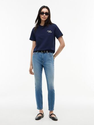 Tommy Hilfiger Womens All-Day Sculpt Denim Skinny Jean - Medium Wash - 00