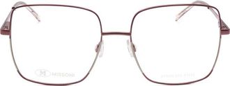 M Missoni Ladies Brown Square Eyeglass Frames MMI-0021