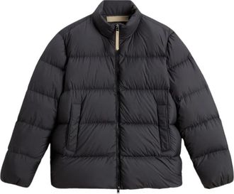 Woolrich Cloud Eagle Jacket - Heren - Winterjassen - Zwart - S - Leer - Jassen