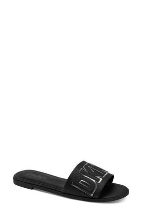 DKNY Willow Slide Sandal in Black at Nordstrom, Size 7.5