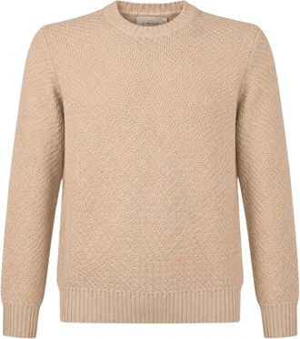 Circolo 1901 Round-neck Truien - Heren - Ronde hals truien - Beige - XL - Truien & Vesten