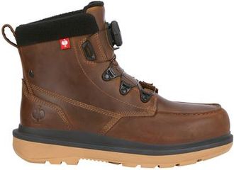 Strauss Woodside 6 Steel Toe Work Boot in Desert Brown at Nordstrom, Size 11.5