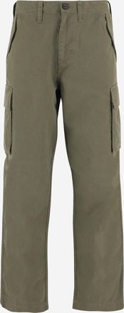 Burberry Mens Cotton Cargo Pants Military Green Trousers