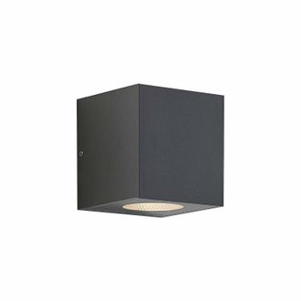 Arcchio Arcchio - L&aacute;mpara De Pared Led Exterior tassnim En Negro Aluminio