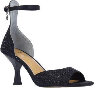 J. Rene&eacute; Lantana Ankle Strap Sandal in Black at Nordstrom, Size 11 D