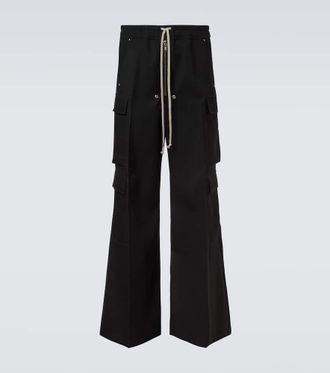 Rick Owens Cargobelas virgin wool cargo pants