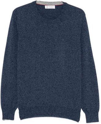 Brunello Cucinelli Wool And Cashmere Crew-Neck Sweater