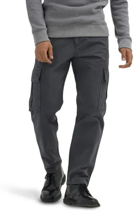 Lee Workwear Loose Canvas Cargo Pants in Dark Muted Gray at Nordstrom, Size 32 X 34