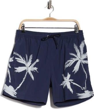 BOSS Rimi Swim Trunks in Navy at Nordstrom Rack, Size Small