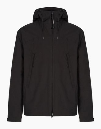 C.P. Company Mens PRO-TEK PRIMALOFT HOODED JACKET - Black - Size: 38/Regular