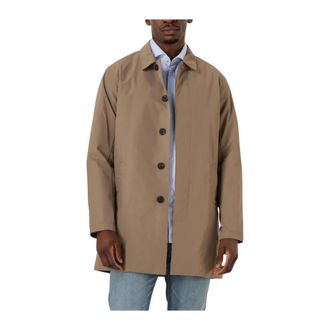Matinique MAmiles Mac Coat - Heren - Mantel - Beige - S - Polyester - Jassen