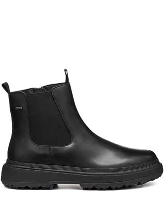 Geox leather chelsea boots - Black