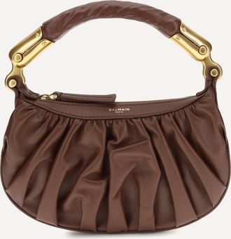 Balmain Borsa a Mano &Eacute;b&egrave;ne mini in pelle di vitello Woman UNI