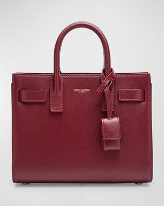 Saint Laurent Sac De Jour Nano Top-Handle Bag in Smooth Leather