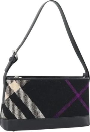 Burberry Borsa a spalla vintage Pre-owned - - Pre-owned - Donna - Nero - ONE SIZE