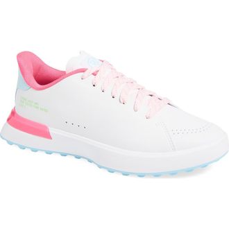 G/Fore G.112 Kiltie Love Golf Shoe in Snow /Multi at Nordstrom, Size 7.5