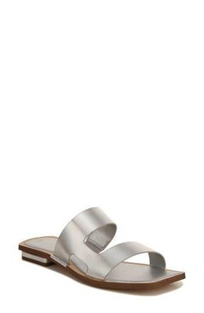 Franco Sarto Emily Slide Sandal in Silver at Nordstrom Rack, Size 8