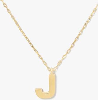 Kate Spade New York Kate Spade Fine Love Letter J Initial Pendant